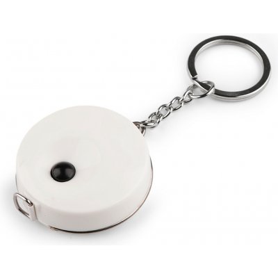 Svinovací metr / přívěsek na klíče německá kvalita, délka 150 cm bílá 10 ks – Zboží Dáma