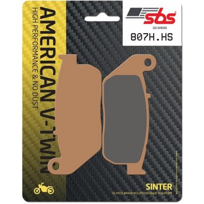 Přední brzdové destičky SBS Harley-Davidson XL 883 Sportster 2004 - 2013 směs HS – Hledejceny.cz