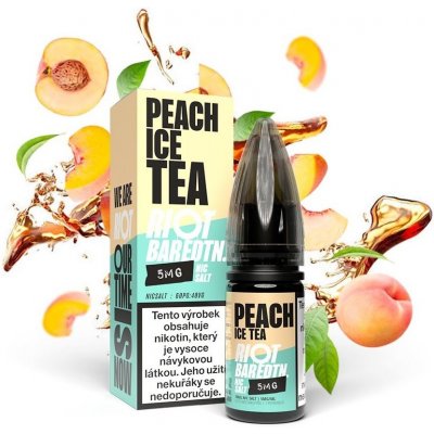 Riot Squad BAR EDTN Salt Peach Ice Tea 10 ml 5 mg – Zboží Dáma
