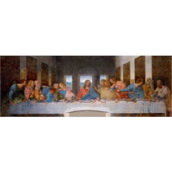 BLUEBIRD Panoramatické Leonardo da Vinci: Poslední večeře 1000 dílků
