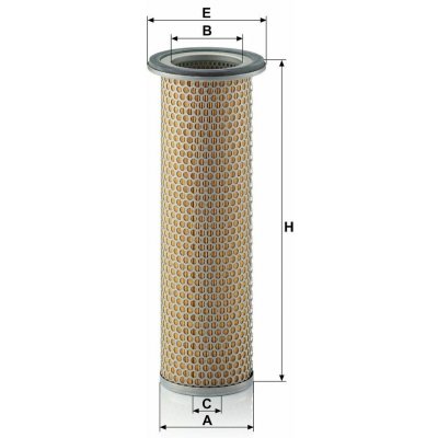 Filtr - sekundární vzduch MANN-FILTER C 12 100 – Hledejceny.cz