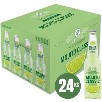 LE COQ Koktejl Mojito 24 x 330 ml (karton) – Zboží Dáma