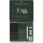 Faber-Castell Grafitová tužka Pitt Monochrome Graphite sada 20 kusů 115224 – Zboží Mobilmania