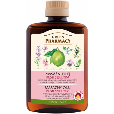 Green Pharmacy Body Care masážní olej proti celulitidě 200 ml – Zbozi.Blesk.cz