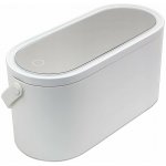 Verk 24342 Organizér na kosmetiku se zrcadlem USB LED bílý – Sleviste.cz