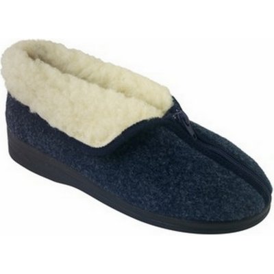 Adanex dámské vyteplené papuče 29428 šedá – Zboží Dáma