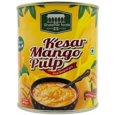 SHALAMAR Mangové pyré Kesar Mango Pulp 850 g – Sleviste.cz