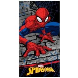 Setino Dětská bavlněná osuška Spiderman MARVEL 70 x 140 cm