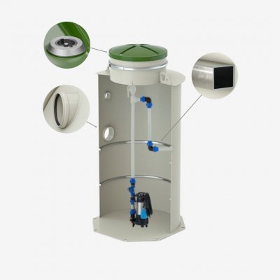 Sineko Přečerpávací stanice Sakal Hard + HCP BF 05 – Zboží Dáma