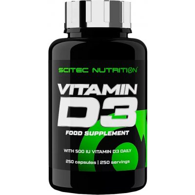 SciTec Nutrition Vitamin D3 V250 kapslí – Hledejceny.cz