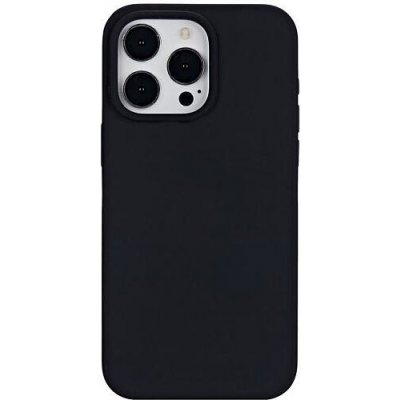 eSTUFF INFINITE Rome magnetic silicone case, pro iPhone 15 Pro Max, 100 % recyklovaný TPU, černý (ES67150028)
