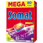 Somat All in 1 Lemon&Lime tablety do myčky 80 ks – Sleviste.cz