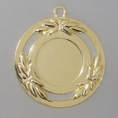 Medaile s emblémem 25 mm kruhy spojené vavřínem Zlatá – Hledejceny.cz