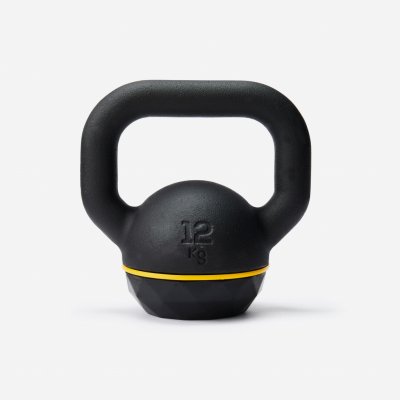 CORENGTH Kettlebell gumovou základnou 12kg – Zboží Mobilmania