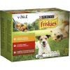 Vitamíny pro zvířata Purina Friskies Dog Adult Multipack hovězí kuře jehněčí v želé 72 x 100 g
