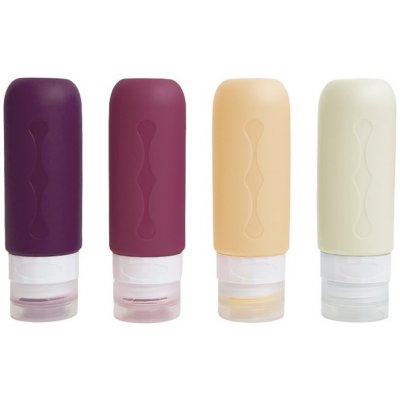 Kufryplus Cestovní silikonové lahvičky 90 ml XND15 4 ks – Hledejceny.cz