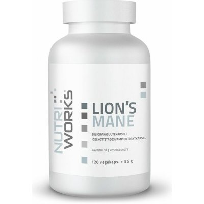 NutriWorks Lion´s Mane 120 kapslí – Hledejceny.cz