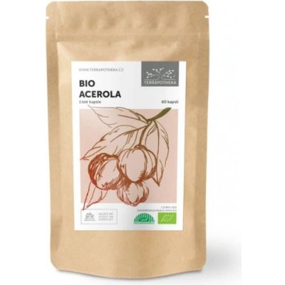 Terrapotheka Acerola vitamín C BIO 60 kapslí – Hledejceny.cz