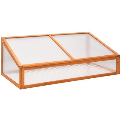 ZBXL oranžová 110 x 58,5 x 39 cm jedlové dřevo – Zboží Mobilmania