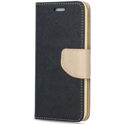 Pouzdro Sligo Smart Book Huawei P40 černé / zlaté – Zboží Mobilmania