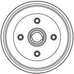 Brzdový buben TRW DB4142 -