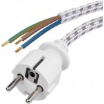 Emos Flexo šňůra opředená 3× 0,75mm2 k žehličce, 2,4m S00003 – Zboží Živě