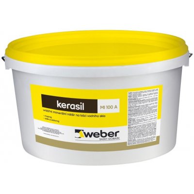 weber kerasil minerální nátěr bílý 25kg – Sleviste.cz