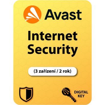 Avast! Internet Security 3 lic. 2 roky (AIS8024RCZ003)