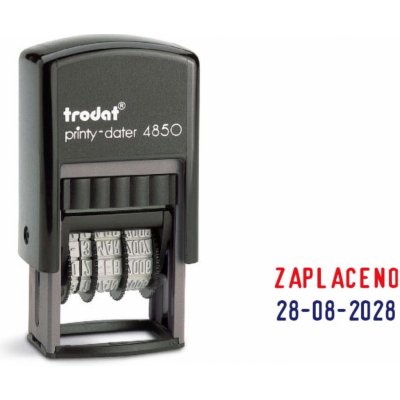 Trodat 4850 Zaplaceno – Zboží Dáma