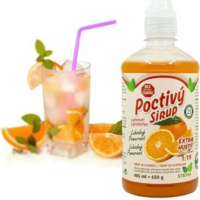 CukrStop Sirup lahodný pomeranč 650 g – Sleviste.cz