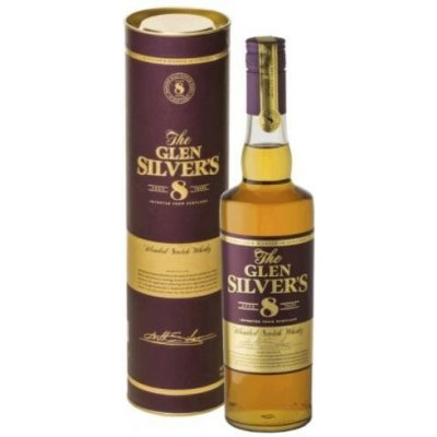 Glen Silvers Whisky 8y 40% 0,7 l (tuba) – Hledejceny.cz