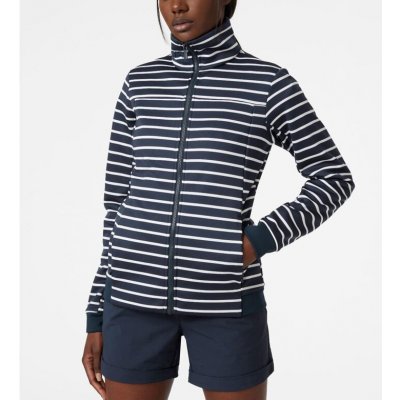 Helly Hansen mikiny W CREW FLEECE JACKET NAVY STRIPE – Sleviste.cz