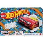 Hot Wheels Celebration Box dárkový set dráha s 6 autíčky – Zboží Mobilmania