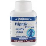 MedPharma Vápník+hořčík+zinek 37 tablet – Hledejceny.cz