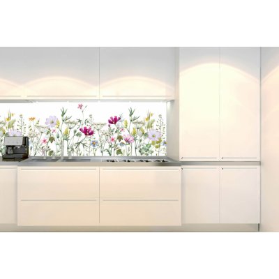 Dimex KI-180-144 Fototapeta do kuchyně - Květinový vzor rozměry 180 x 60 cm – Zboží Mobilmania