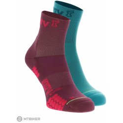 Inov-8 TRAILFLY SOCK MID teal/purple fialová