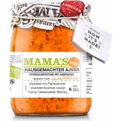 MAMA's Ajvar extra pálivý 550 g – Zboží Dáma