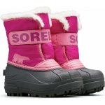 Sorel sněhule Childrens Snow Commander NC1960 Růžová – Hledejceny.cz