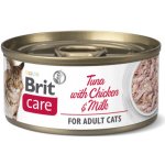 Brit Care Cat Tuna with Chicken And Milk 24 x 70 g – Zboží Mobilmania