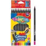 Patio Colorino 12ks trojhranné černé 298849 – Zbozi.Blesk.cz