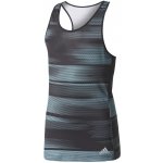 adidas Girls Advantage Trend Tank black/onix/energy aqua – Zboží Dáma