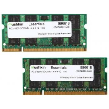 Mushkin DDR2 4GB Kit 667MHz CL5 996559