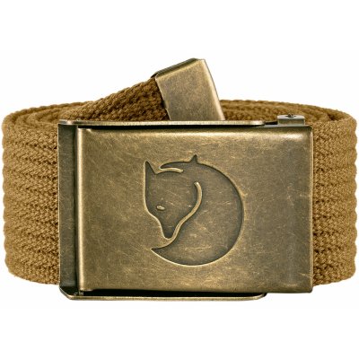 Fjallraven Canvas Brass belt . BUCKWHEAT BROWN – Zboží Mobilmania