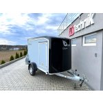 DEBON Nebržděný skříňový přívěs C255 UB, composite, černý, 750 kg | Zboží Auto