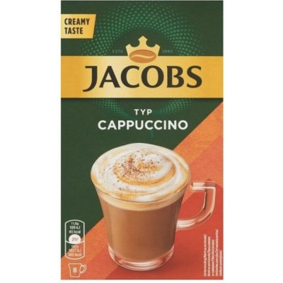 Jacobs Cappuccino 8 x 11,6 g – Zboží Mobilmania