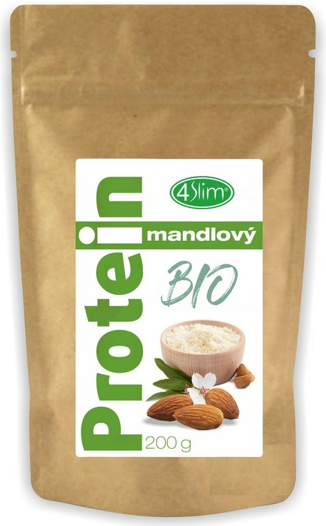 4Slim Bio Mandlový protein 200 g