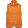 Pánská vesta Unisex prošívaná vesta Quilted oranžová