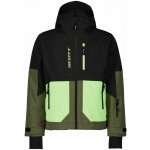 Scott Jacket Jr Vertic Dryo Black/Douglas Green – Zboží Mobilmania