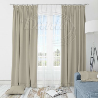 Závěs SATINET 20 smetanový - 250 x 150 cm – Hledejceny.cz