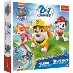 Trefl Člověče nezlob se Paw Patrol 2v1 – Sleviste.cz